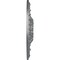 Ekena Millwork Tristan Ceiling Medallion (Fits Canopies up to 6 1/4"), Hand-Painted Platinum, 32 3/8"OD x 3 1/2"P CM32TNPLS - alternate 4